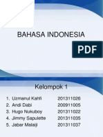 Tugas Bahasa Indonesia Kelompok 1