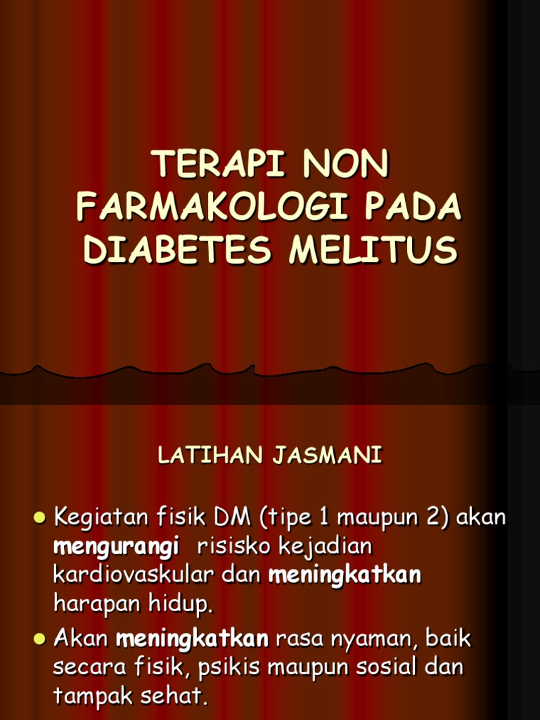 Diabetes Obat Farmakologi