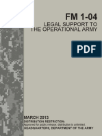 Army Manual Legal Support
