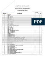 Inventario de Herramienta