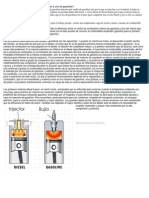 Qué Diferencia Existe Entre Un Motor Diesel y Uno de Gasolina