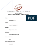 i Evaluacion a Distancia - Toma Decisiones