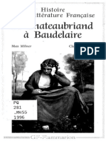 Histoire Lit Fr Chateaubriand Baudelauire PDF