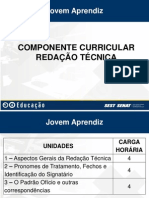 Redação Técnica Jovem Aprendiz