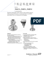 Cerabar Pmc51 Tech Info