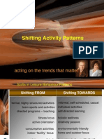Shifting Activity Patterns