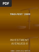 Investment Options II