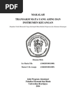 Download Tugas Makalah Pelaporan Transaksi Mata Uang Asing by iracumi SN225799986 doc pdf