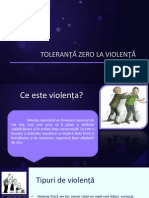 Toleranță Zero La Violență 1