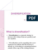 Diversification