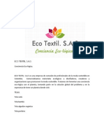 Eco Textil Pa