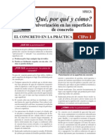 PULVERIZACION DEL CONCRETO