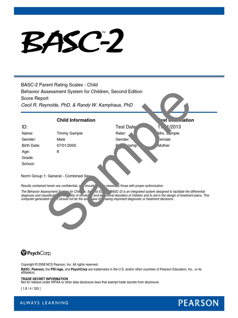download basc-3 manual pdf