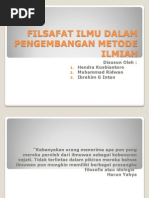 Download Ppt Filsafat Ilmu Dalam Pengembangan Metode Ilmiah by Muhammad Ridwan SN225832422 doc pdf