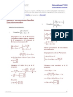 Resolucion de Sistemas de Dos Ecuaciones