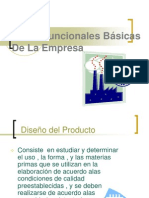 Áreas Funcionales Básicas de La Empresa