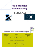 Plan Comunicacional (Preliminares)