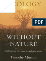 Timothy Morton Ecology Without Nature Rethinking Environmental Aesthetics 2009