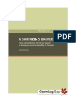 Shrinking Universe
