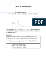 Curva de Aprendizagem