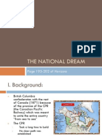 The National Dream Notes