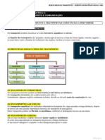 53928839 Sebenta 8º Ano Unidade 6 Transportes