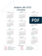 CALENDARIO 2015