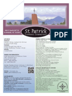 Parish Bulletin - May 25, 2014