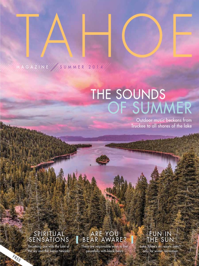 Tahoe Magazine South Summer 2014 PDF Lake Tahoe Real Estate Broker