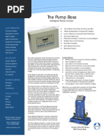 Download Pump Boss - Intelligent Pump Control brochure by Chem-Flow SN22585552 doc pdf