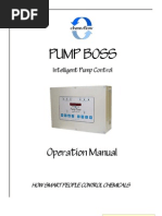 Download Pump Boss - Intelligent Pump Control manual by Chem-Flow SN22586126 doc pdf