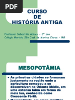 Curso de História Antiga Mesopotâmia