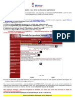 Orientacoes para Envio de Recursos Eletronicos - Prova Pratica