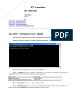 Ejercicios de Configuracion de Internet