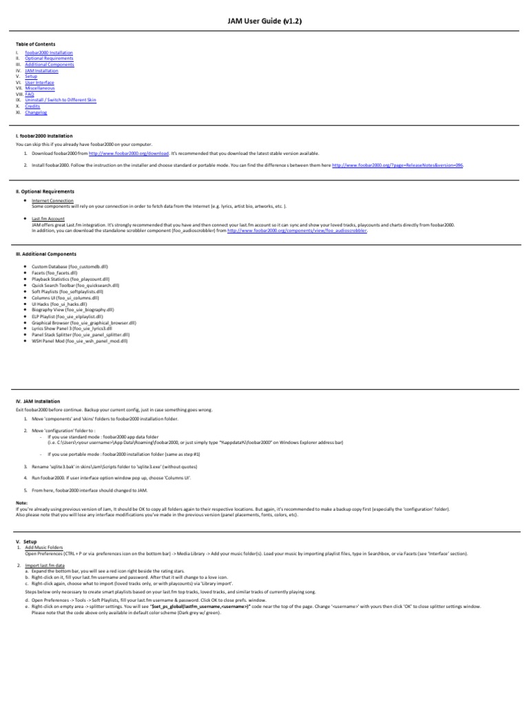 Download Columns Ui Foobar2000