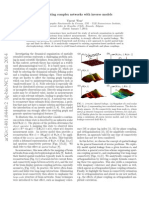 Investigating Complex Networks With Inverse Models