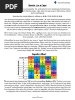 How To Use A Capo