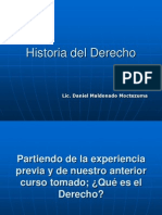 Derecho e Historia