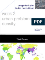 Kajian Kota Week 2.Density (Urban Problem)