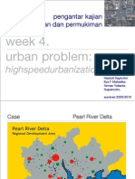 Kajian Kota Week 4.0 Highspeed (Urban Problem)
