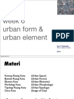 Kajian Kota Week 6.Urban Form Element
