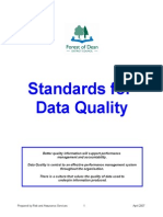Data Quality Standards