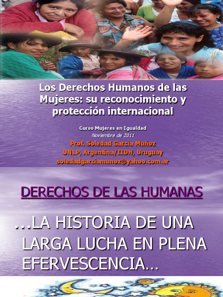 Derechos Humanos de las Mujeres | PDF | Derechos humanos | Discriminación