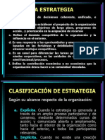 Estrategia - Proceso Estrategico