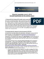 Zimmel, Manfred Amanita Market Forecasting Newsletter 2014-05-18