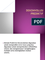 DEKONVOLUSI PREDIKTIF