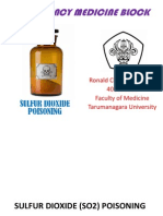 Sulfur Dioxide Poisonin