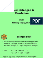 Sistem Bilangan & Kesalahan