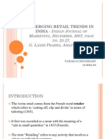 Emerging Retail Trends in India Indian Journal