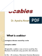 Scabies: Dr. Ayesha Akram Gill
